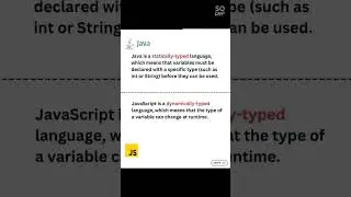 Java Vs JavaScript