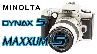 How to use Minolta Maxxum 5, Dynax 5 Film Camera, Alpha Sweet II