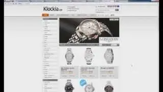 klockia.se Видеоинструкция - покупка часов в  интернет-магазине.