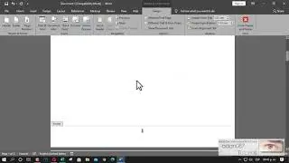 Word insert page number