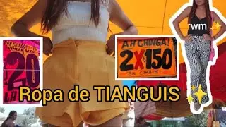 De COMPRAS en el TIANGUIS$25💕😱💯WOW