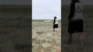 На Хавал Дарго по лужайке