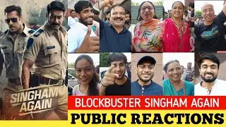 Singham Again's BLOCKBUSTER PUBLIC REACTIONS | Singham Again Reviews , Singham Again Reactions ,