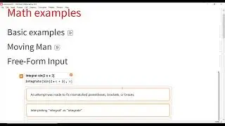 Mathematica Intro