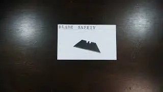 Blade Safety #safetyfirst #blades #workshop