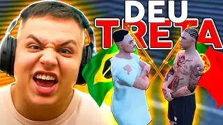 TRETA 😱 DISCUTI FEIO COM UM PORTUGUÊS no GTA RP (Paulinho o LOKO)