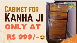 Beautiful Cabinet for Lord Krishna | Honest Review& Unboxing