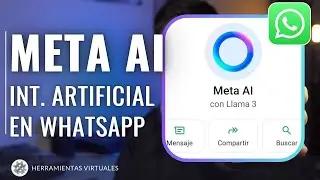 Inteligencia Artificial en Whatsapp | Whatsapp META AI
