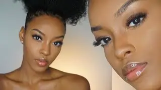 BASIC BADDIE: NATURAL MAKEUP LOOK | Slim Reshae