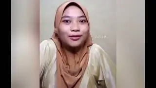Mba Intan lagi kepanasan ges jadi buka dikit lah ya