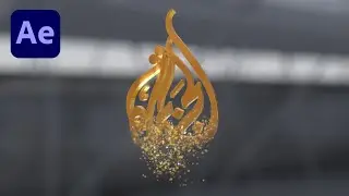 How to make 3D Logo Particles Animation In After Effects
