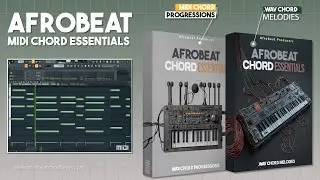 FREE DOWNLOAD 100+ Afrobeat MIDI Chord Essential Sample Pack Melody Loops MIDI Kit