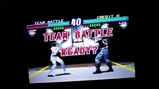 Tekken 2(PS1)-Team Battle Mode Gameplay 34