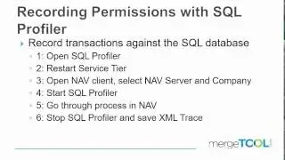 Recording Permissions with SQL Profiler