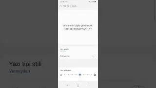 How to Change Samsung Font and Size