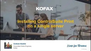 ControlSuite Print Install Timing