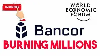 BANCOR BURNING MILLIONS OF TOKENS, WEF, MUST SEE, GET AMAZING YIELD