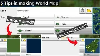 Theotown | 3 Tips for making world map