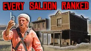 Ranking Every Saloon In RDR2 From WORST to BEST