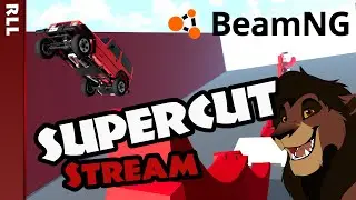 BeamNG Obstacle Course (SUPERCUT STREAM)