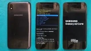 samsung A2core | A260  hard reset not working