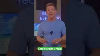 CAT8 ETHERNET VERSUS FIBER #homenetwork #cat8 #fiberoptics