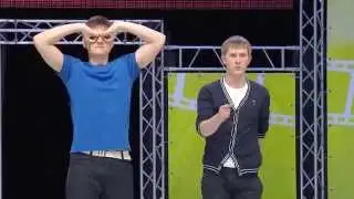Проигрыватель г. Тамбов | Приветствие | КВН 2014 Первая лига Первая 1/8 финала