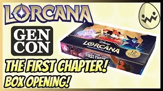 Disney's Lorcana: The First Chapter! Box Opening!