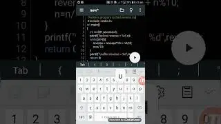 C program to reverse a number with explanation 🎯🎯😉