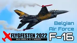 This F-16 Solo Display is FREAKING MENTAL!! ✈️ FLYGFESTEN 2022 🤯