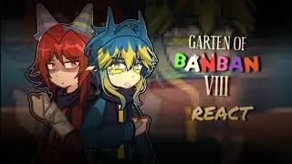 Garten of Banban react to tiktok |🎭 Banban, flambo, banbaleena