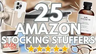 🔥25 *ULTIMATE* Amazon Stocking Stuffers (UNDER $25) 