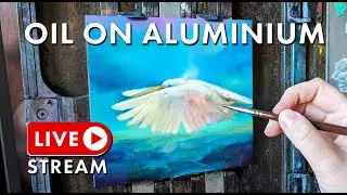 Lets Do This: #OilPainting a Cockatoo, Lets finish this mini today! #Art