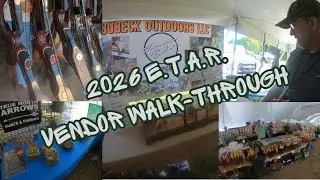 Vendor walk-through at E.T.A.R.