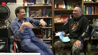 The most DISTANT star you can see with your naked eye ? #neildegrassetyson #universe #russellpeters