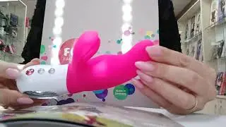 Вибратор для точки G и стимуляции клитора Fun Factory MISS BI BLACK LINE черный