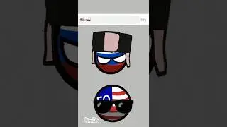 U.S.A vs Russia #flipaclip #countryballs #animation #shorts #flipaclipanimation