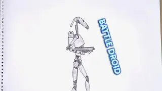 How to Draw | Battle Droid