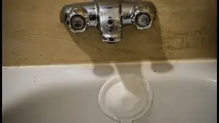 Cover up your rusted overflow drain