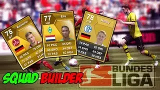 FIFA 13| Team Review & Squad Builder - BUNDESLIGA LOW COST! DEVASTACULI!