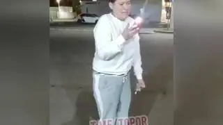 ОБОССАЛА ТАЧКУ ТАКСИСТУ