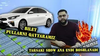 KONKURS VA TARSAKI SHOW 1 KUNDA BO'LADI