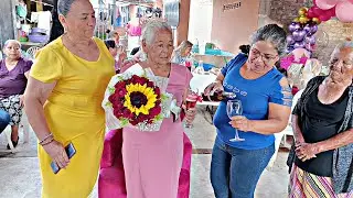Cumpleaños 🎉🎂 De doña AGUSTINA MIRANDA ACA EN ARCELIA GUERRERO