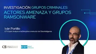 Grupos criminales: actores de amenaza y grupos ramsonware