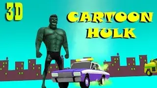 Hulk Finger Family | Kinder Bells 3D Rhymes | Cartoon Animation For Children