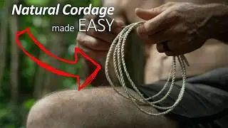 How to make Natural Cordage, the EASY WAY! Retting Yucca