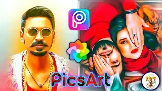 Picsart oil Photo editing l Oil Painting in Picsart l Picsart Smudge Photo Editing Tuturial l smudge