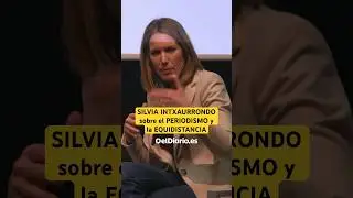 SILVIA INTXAURRONDO sobre el #PERIODISMO y la EQUIDISTANCIA #podcast #television #españa #shorts