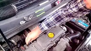 How to replace a glow plug on an Opel Zafira 2L turbodiesel