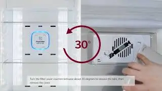 [Холодильник LG] Как заменить фильтр The Fresh Air Filter в холодильнике LG French Door?